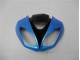 Bleu Noir Carénages Moto Kawasaki ZX6R 2009-2012 Bleu Noir Carénages Moto Kawasaki ZX6R 2009-2012