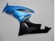 Bleu Noir Carénages Moto Kawasaki ZX6R 2009-2012 Bleu Noir Carénages Moto Kawasaki ZX6R 2009-2012