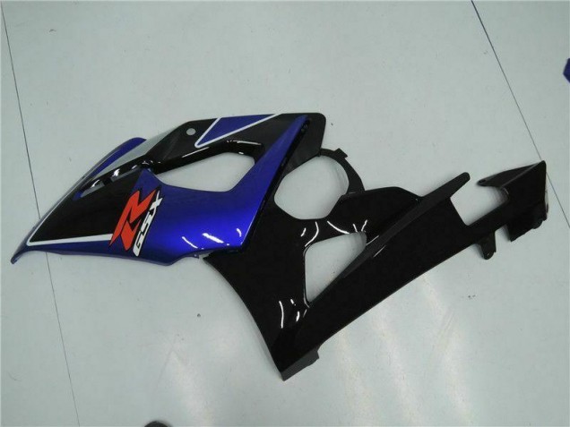 Bleu Noir Carénages Moto Suzuki GSXR 1000 K5 2005-2006 Bleu Noir Carénages Moto Suzuki GSXR 1000 K5 2005-2006