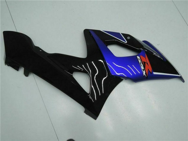 Bleu Noir Carénages Moto Suzuki GSXR 1000 K5 2005-2006 Bleu Noir Carénages Moto Suzuki GSXR 1000 K5 2005-2006