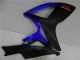 Bleu Noir Carénages Moto Suzuki GSXR 600 / 750 K6 2006-2007 Bleu Noir Carénages Moto Suzuki GSXR 600 / 750 K6 2006-2007