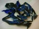 Bleu Noir Carénages Moto Suzuki GSXR 600 / 750 K8 2008-2010 Bleu Noir Carénages Moto Suzuki GSXR 600 / 750 K8 2008-2010