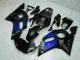 Bleu Noir Carénages Moto Yamaha R6 1998-2002 Bleu Noir Carénages Moto Yamaha R6 1998-2002