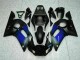 Bleu Noir Carénages Moto Yamaha R6 1998-2002 Bleu Noir Carénages Moto Yamaha R6 1998-2002