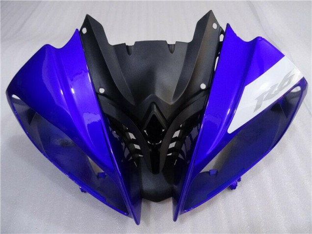 Bleu Noir Carénages Moto Yamaha R6 2008-2016 Bleu Noir Carénages Moto Yamaha R6 2008-2016