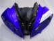 Bleu Noir Carénages Moto Yamaha R6 2008-2016 Bleu Noir Carénages Moto Yamaha R6 2008-2016