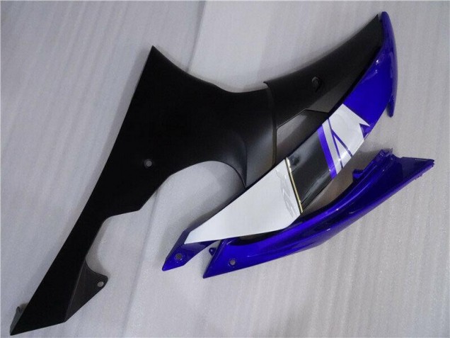 Bleu Noir Carénages Moto Yamaha R6 2008-2016 Bleu Noir Carénages Moto Yamaha R6 2008-2016