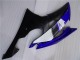Bleu Noir Carénages Moto Yamaha R6 2008-2016 Bleu Noir Carénages Moto Yamaha R6 2008-2016