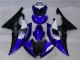 Bleu Noir Carénages Moto Yamaha R6 2008-2016 Bleu Noir Carénages Moto Yamaha R6 2008-2016