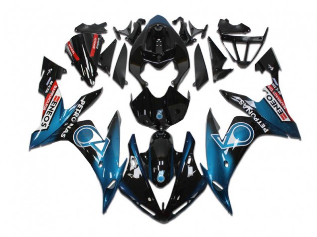 Bleu Noir Carrosserie Moto Yamaha R1 2004-2006 Bleu Noir Carrosserie Moto Yamaha R1 2004-2006