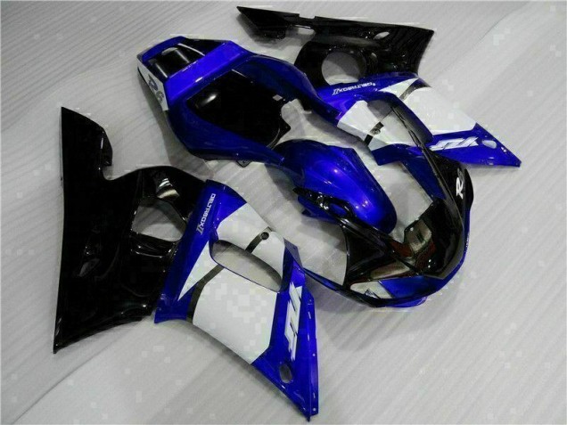 Bleu Noir Carrosserie Moto Yamaha R6 1998-2002 Bleu Noir Carrosserie Moto Yamaha R6 1998-2002
