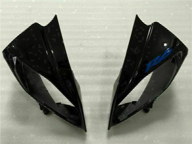 Bleu Noir Carrosserie Moto Yamaha R6 2008-2016 Bleu Noir Carrosserie Moto Yamaha R6 2008-2016