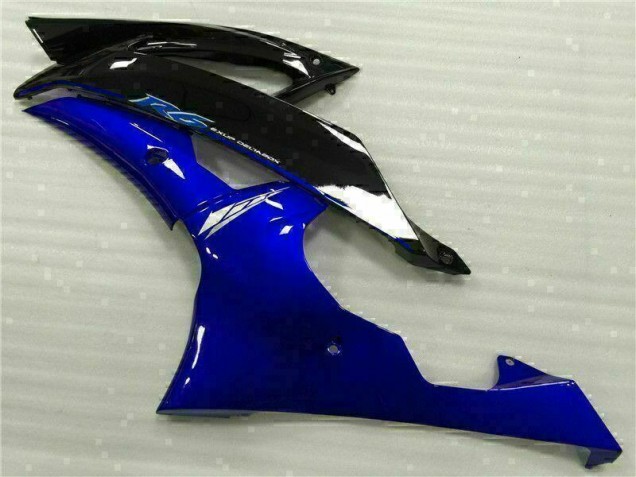 Bleu Noir Carrosserie Moto Yamaha R6 2008-2016 Bleu Noir Carrosserie Moto Yamaha R6 2008-2016