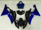Bleu Noir Carrosserie Moto Yamaha R6 2008-2016 Bleu Noir Carrosserie Moto Yamaha R6 2008-2016