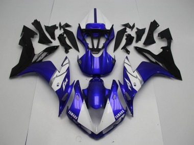 Bleu Noir Kit Carénages Motos Complet Yamaha R1 2004-2006
