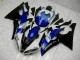 Bleu Noir Kit Carénages Motos Complet Yamaha R6 2008-2016 Bleu Noir Kit Carénages Motos Complet Yamaha R6 2008-2016