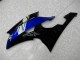 Bleu Noir Kit Carénages Motos Complet Yamaha R6 2008-2016 Bleu Noir Kit Carénages Motos Complet Yamaha R6 2008-2016