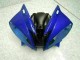 Bleu Noir Kit Carénages Motos & Plastique Yamaha R6 2006-2007 Bleu Noir Kit Carénages Motos & Plastique Yamaha R6 2006-2007