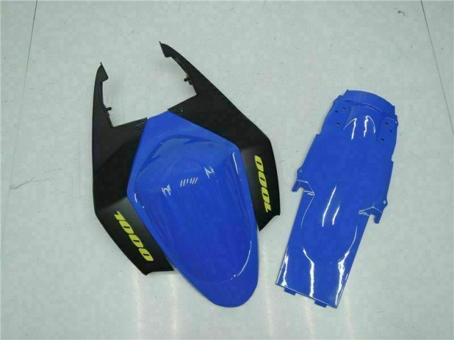 Bleu Noir Kit Carénages Motos Suzuki GSXR 1000 K5 2005-2006 Bleu Noir Kit Carénages Motos Suzuki GSXR 1000 K5 2005-2006