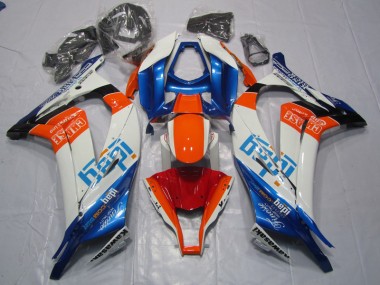 Bleu Orange Carénage Moto Kawasaki ZX10R 2011-2015
