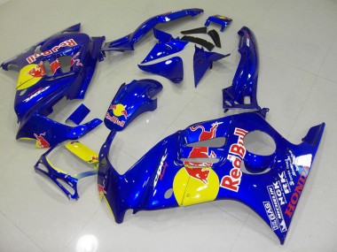 Bleu Red Bull Carénage Moto Honda CBR 600 F3 1995-1998
