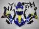 Bleu Requin Carénage Moto Yamaha R1 2007-2008 Bleu Requin Carénage Moto Yamaha R1 2007-2008