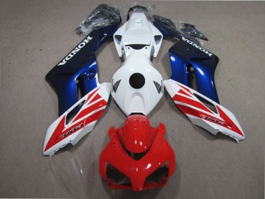 Bleu Rouge Blanc Carénage Moto Honda CBR 1000 RR 2004-2005