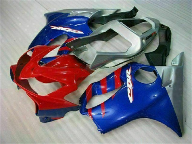 Bleu Rouge Carénage Moto Honda CBR 600 F4i 2001-2003 Bleu Rouge Carénage Moto Honda CBR 600 F4i 2001-2003