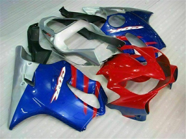 Bleu Rouge Carénage Moto Honda CBR 600 F4i 2001-2003 Bleu Rouge Carénage Moto Honda CBR 600 F4i 2001-2003