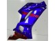 Bleu Rouge Carénage Moto Yamaha R6 2017-2023 Bleu Rouge Carénage Moto Yamaha R6 2017-2023