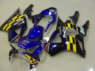 Bleu Telefunica Movistar Castrol Carénage Moto Honda CBR 900 RR 954 2002-2003