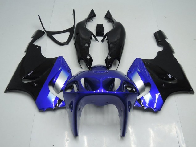 Bleu et Noir Carénage Moto Kawasaki ZX7R 1996-2003 Bleu et Noir Carénage Moto Kawasaki ZX7R 1996-2003