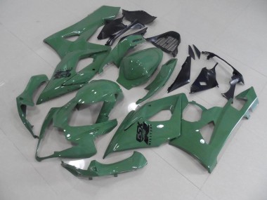 Brillant Armée Verte Carénage Moto Suzuki GSXR 1000 K5 2005-2006