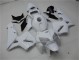 Brillant Blanc Carénage Moto Honda CBR 600 RR 2005-2006 Brillant Blanc Carénage Moto Honda CBR 600 RR 2005-2006