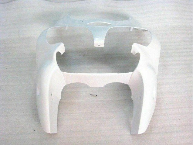 Brillant Blanc Carénage Moto Kawasaki ZX6R 2000-2002 Brillant Blanc Carénage Moto Kawasaki ZX6R 2000-2002