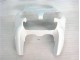 Brillant Blanc Carénage Moto Kawasaki ZX6R 2000-2002 Brillant Blanc Carénage Moto Kawasaki ZX6R 2000-2002