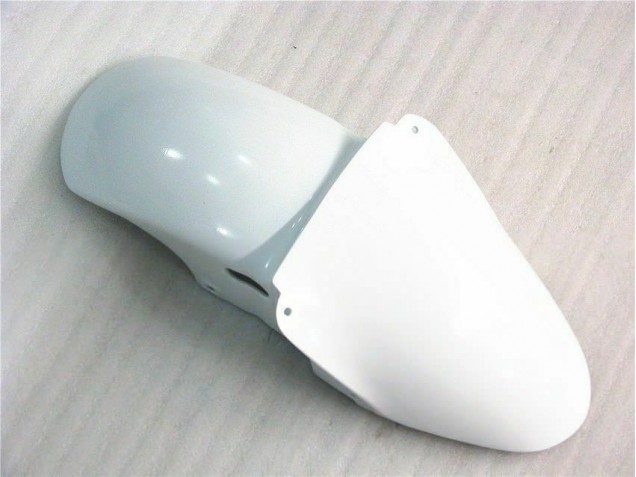 Brillant Blanc Carénage Moto Kawasaki ZX6R 2000-2002 Brillant Blanc Carénage Moto Kawasaki ZX6R 2000-2002