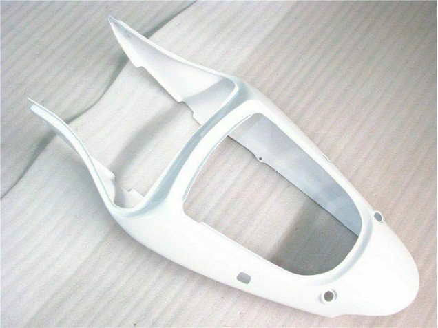 Brillant Blanc Carénage Moto Kawasaki ZX6R 2000-2002 Brillant Blanc Carénage Moto Kawasaki ZX6R 2000-2002