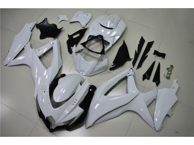Brillant Blanc Carénage Moto Suzuki GSXR 600 / 750 K8 2008-2010
