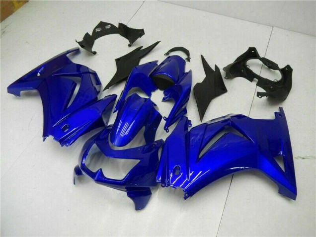 Brillant Bleu Carénage Moto Kawasaki EX250 2008-2012 Brillant Bleu Carénage Moto Kawasaki EX250 2008-2012