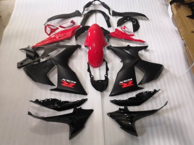 Brillant Noir Mat Carénage Moto Suzuki GSXR 1000 K9 2009-2016