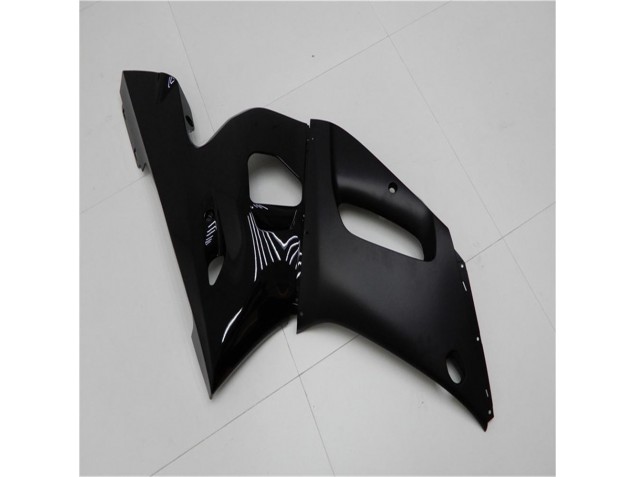 Brillant Noir Mat Carénage Moto Yamaha R6 1998-2002 Brillant Noir Mat Carénage Moto Yamaha R6 1998-2002