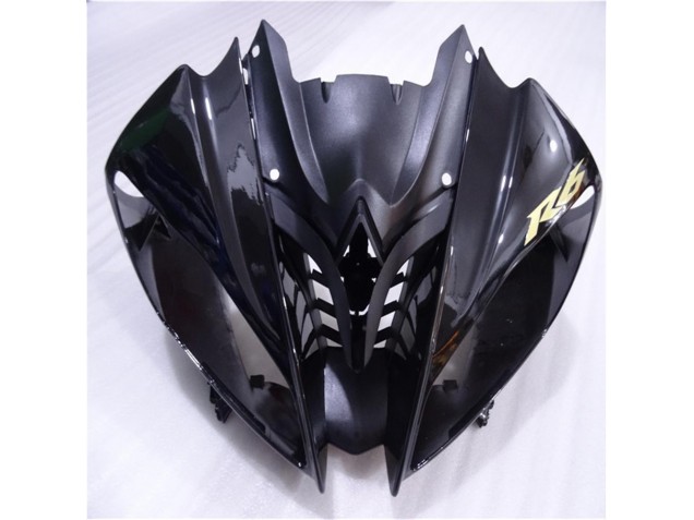 Brillant Noir Mat Carénage Moto Yamaha R6 2008-2016 Brillant Noir Mat Carénage Moto Yamaha R6 2008-2016