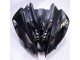 Brillant Noir Mat Carénage Moto Yamaha R6 2008-2016 Brillant Noir Mat Carénage Moto Yamaha R6 2008-2016