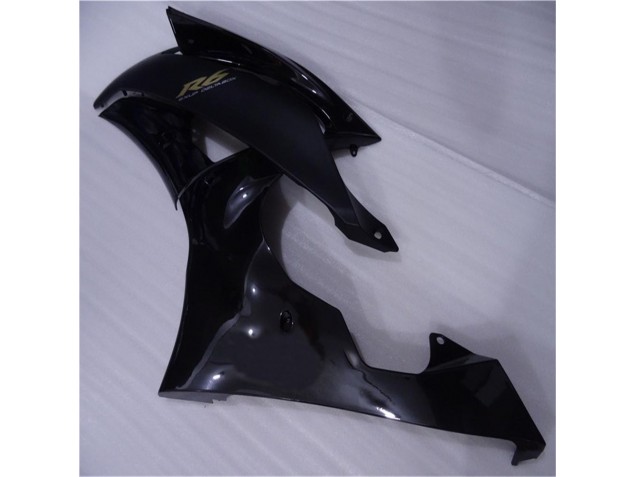Brillant Noir Mat Carénage Moto Yamaha R6 2008-2016 Brillant Noir Mat Carénage Moto Yamaha R6 2008-2016