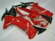 Brillant Rouge Carénage Moto Kawasaki EX650 2006-2008 Brillant Rouge Carénage Moto Kawasaki EX650 2006-2008