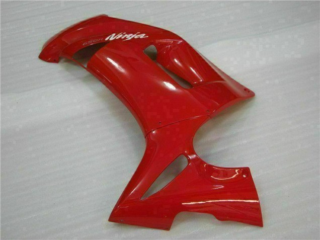 Brillant Rouge Carénage Moto Kawasaki EX650 2006-2008 Brillant Rouge Carénage Moto Kawasaki EX650 2006-2008