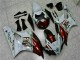 Brun Blanc Carénage Moto Yamaha R6 2006-2007 Brun Blanc Carénage Moto Yamaha R6 2006-2007