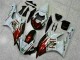 Brun Blanc Carénage Moto Yamaha R6 2006-2007 Brun Blanc Carénage Moto Yamaha R6 2006-2007