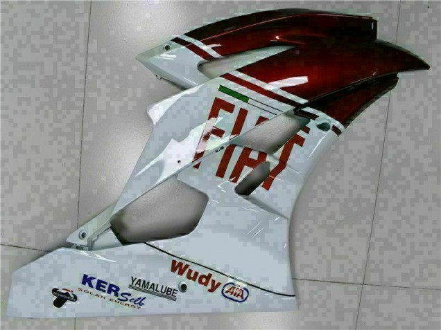 Brun Blanc Carénage Moto Yamaha R6 2006-2007 Brun Blanc Carénage Moto Yamaha R6 2006-2007